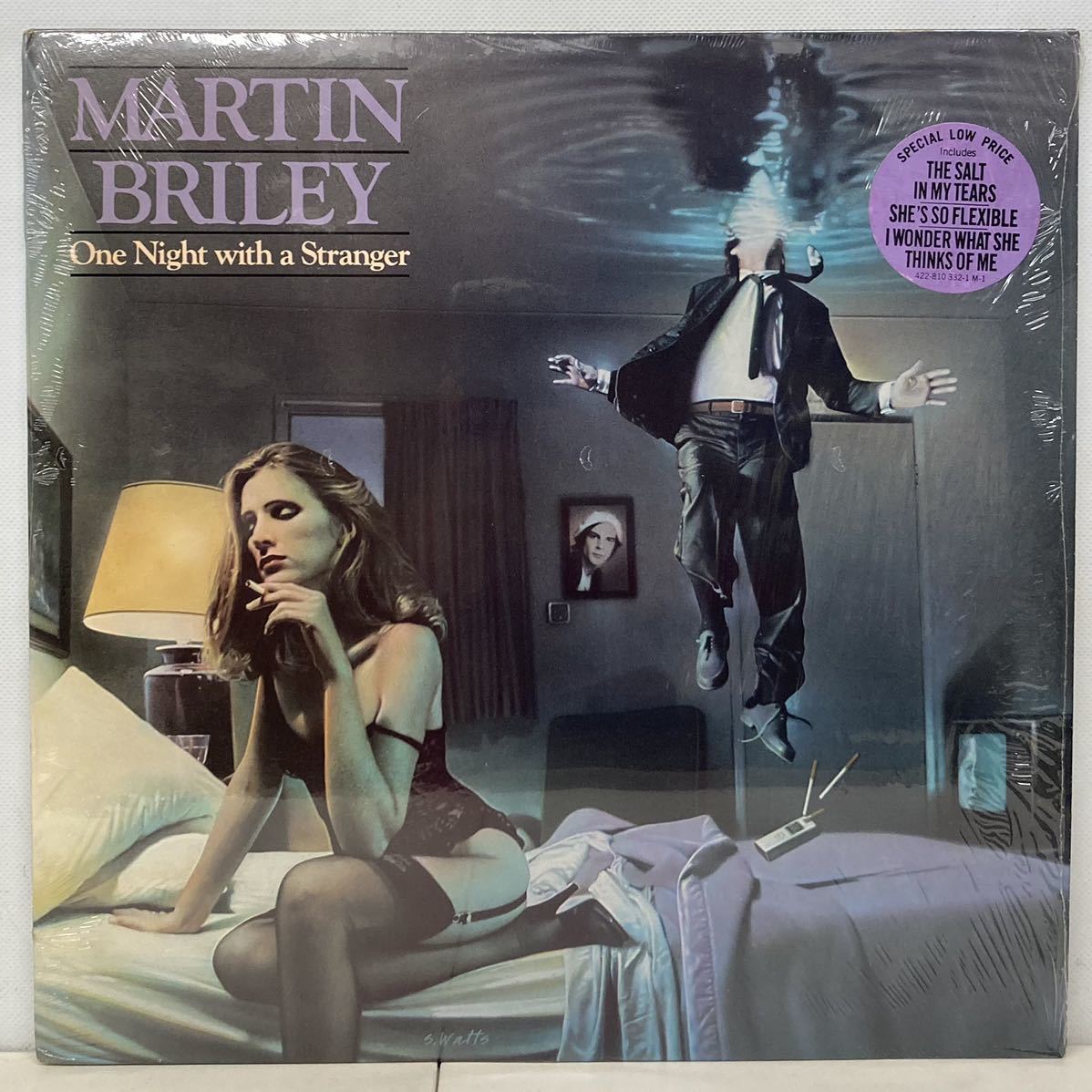 IAN HUNTER BAND/MARTIN BRILEY/ ONE NIGHT WITH A STRANGER (LP) US ORIGINAL シュリンク付き (g119)_画像1