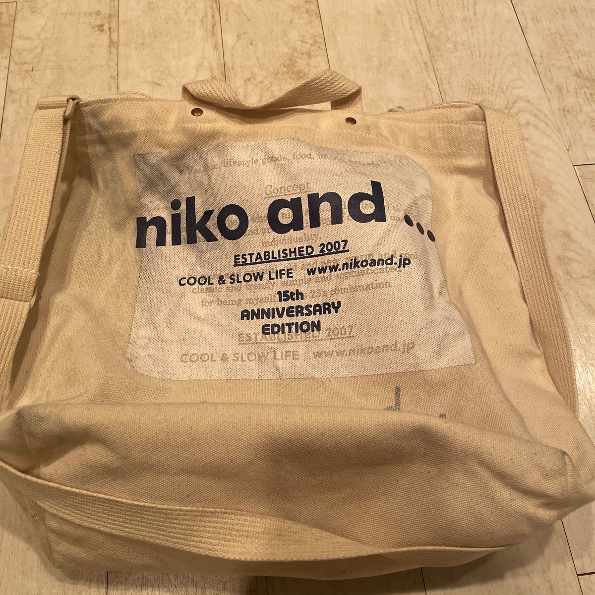 トートバッグ niko and...