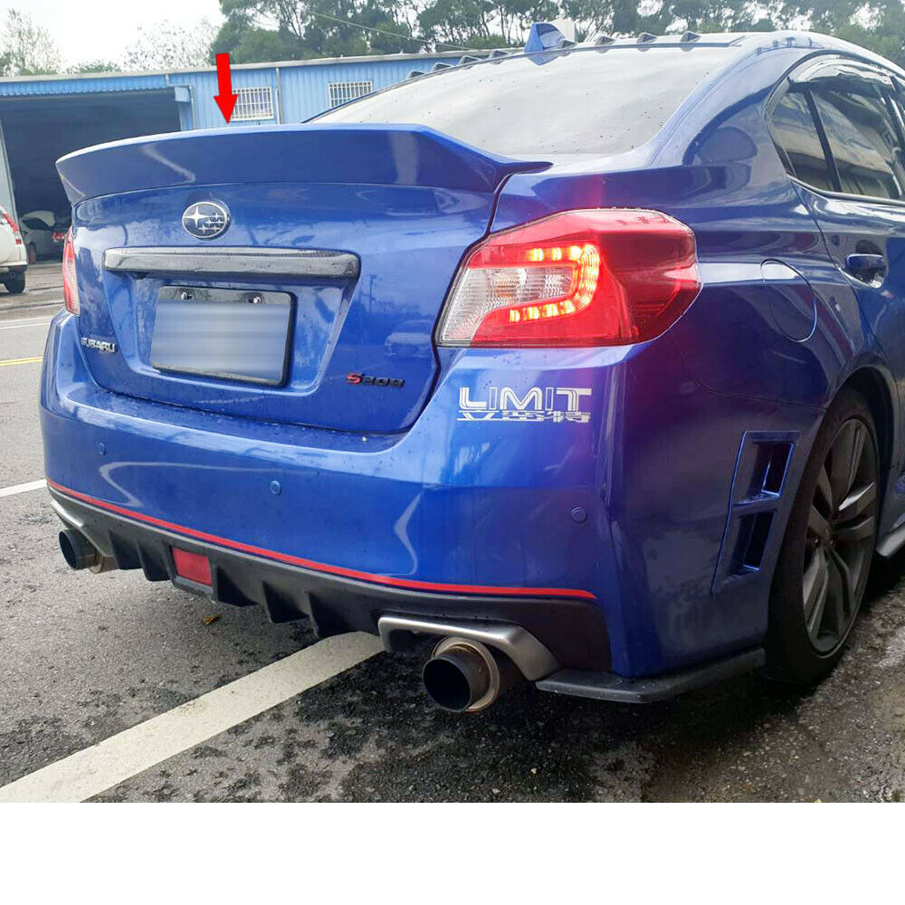 スバル VA系 WRX STI セダン US北美タイプ リアスポイラー 素地 色無 トランクスポイラー2015-2021 HELLAFLUSH_画像3