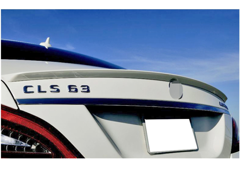ベンツ W218 CLS リアトランクスポイラーAMG ABS 塗装込み_画像3