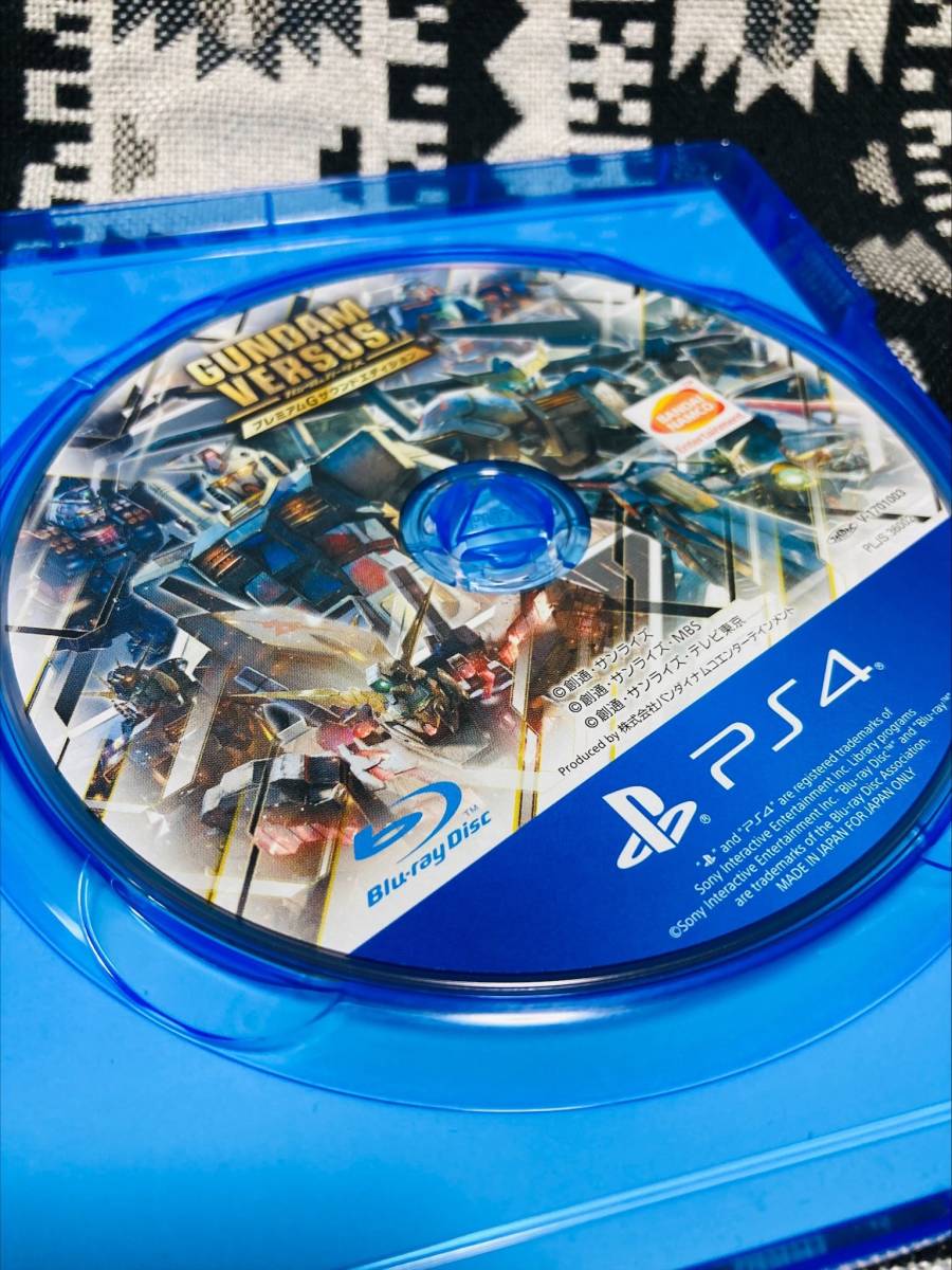 PS4ソフト ガンダムバーサス プレミアムGサウンドエディション 動作品 最低落札設定無し_画像3