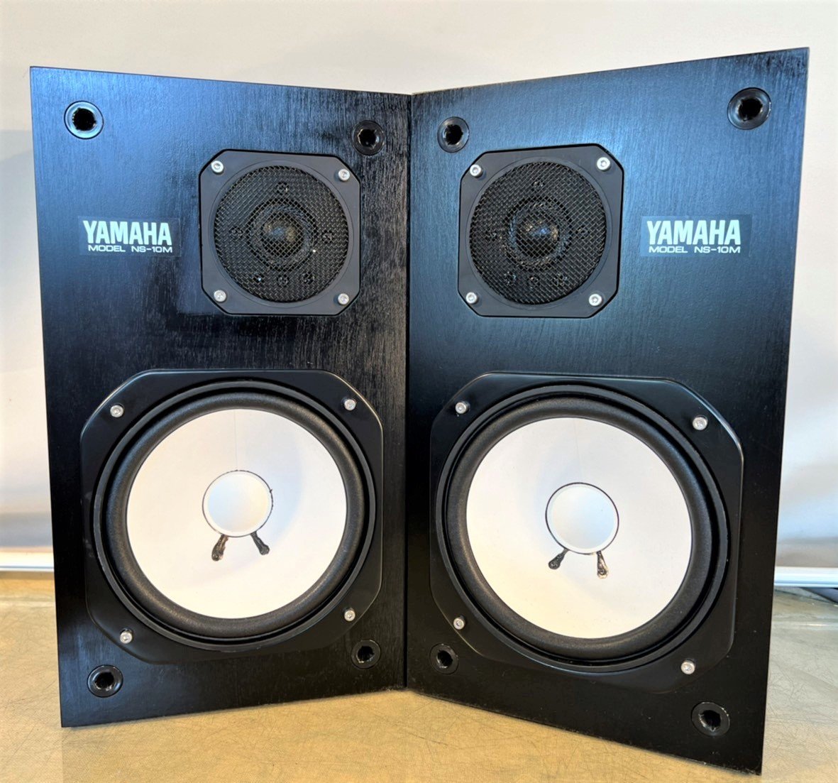 奇跡の30万台 極上品 YAMAHA NS-10M ペア ヤマハ 入魂の匠チュー二