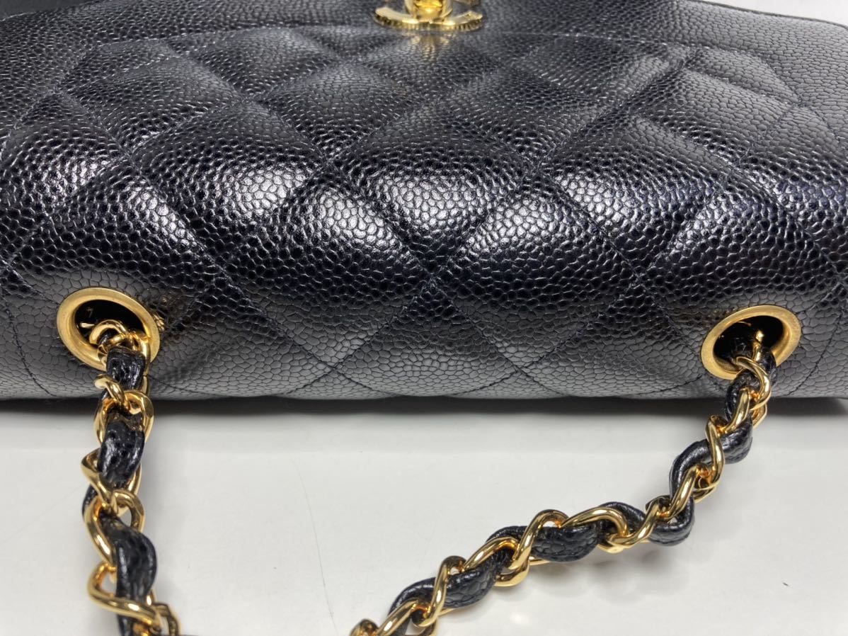 新品同様】 CHANEL ダイアナフラップ チェーンショルダー 22cm