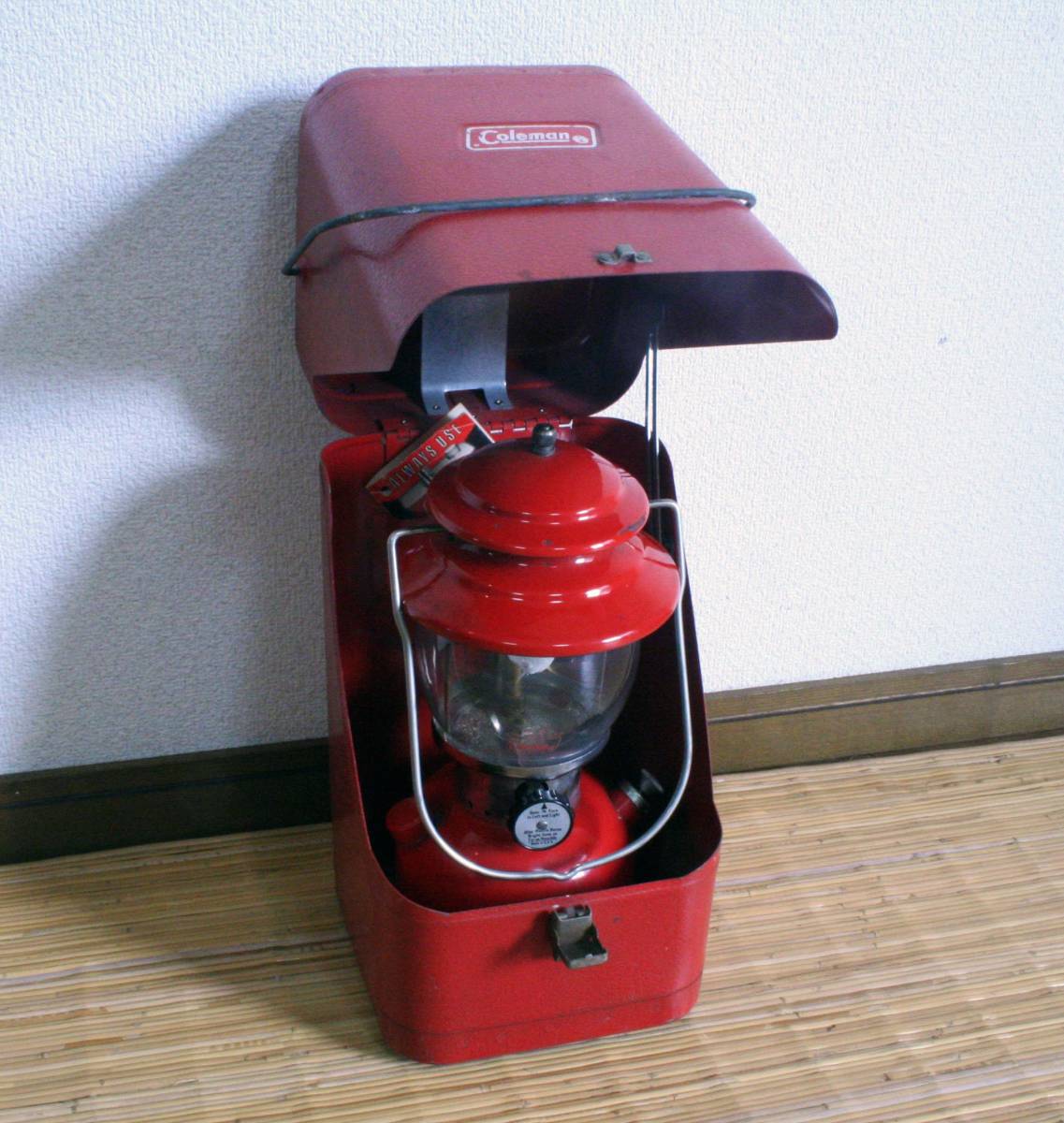 Coleman　コールマン　200A　1974年製　ガルウィング　メタルケース付　_画像1