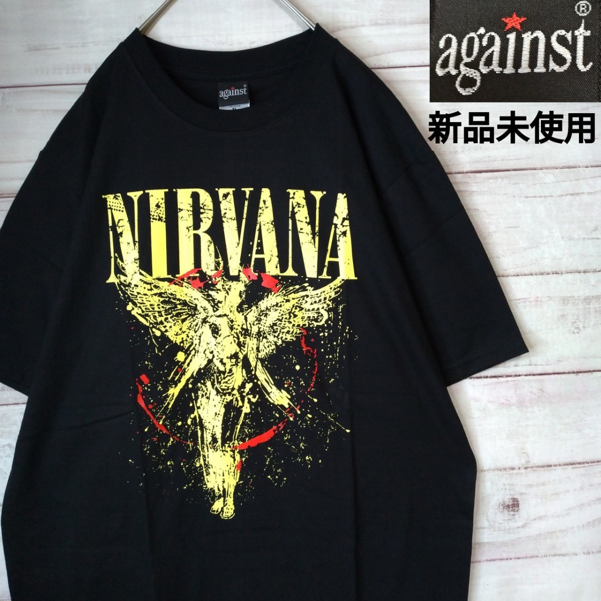 【新品未使用】Nirvana ニルヴァーナ ビッグサイズ バンドTシャツ