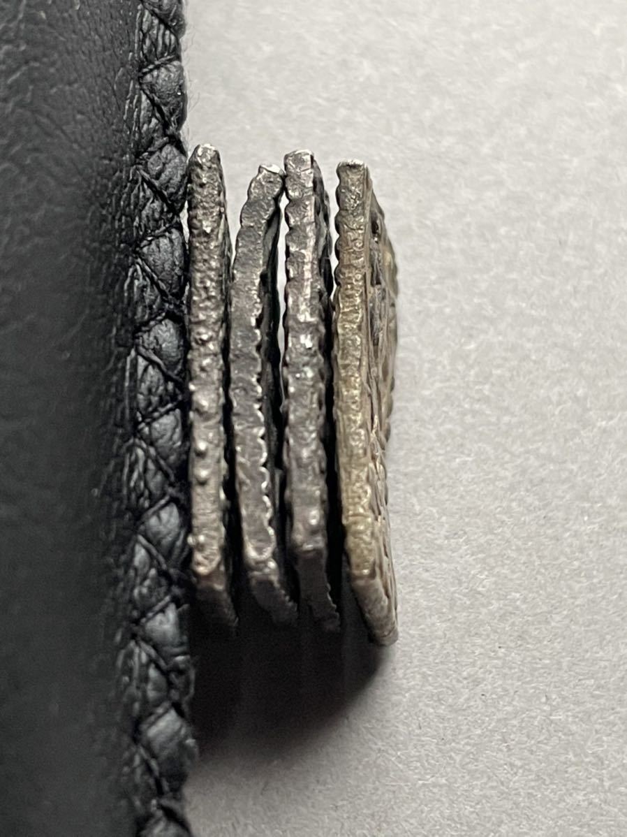 明治二分金 劣品 火中銭 被災銭 1円から 明治二分金 劣品 火中銭 被災銭 1円から