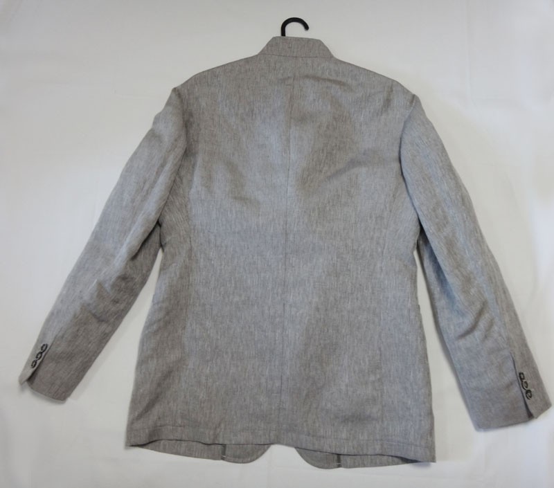 ARMANI アルマーニ ジャケット グレー サイズ50 古着 美品 クリーニング済 中古 s02_画像2