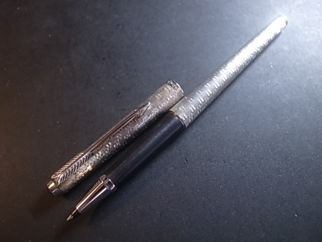 PARKER パーカー 水性ボールペン　太字／黒　　　　1円_画像1