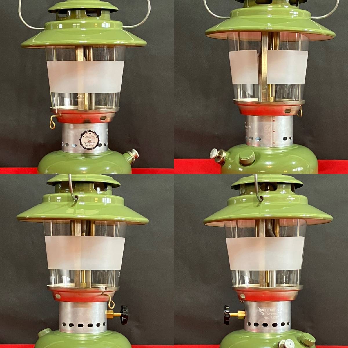 SEARS Vintage Lantern Avocado Green 1973/3 シアーズ アボカド ランタン_画像2