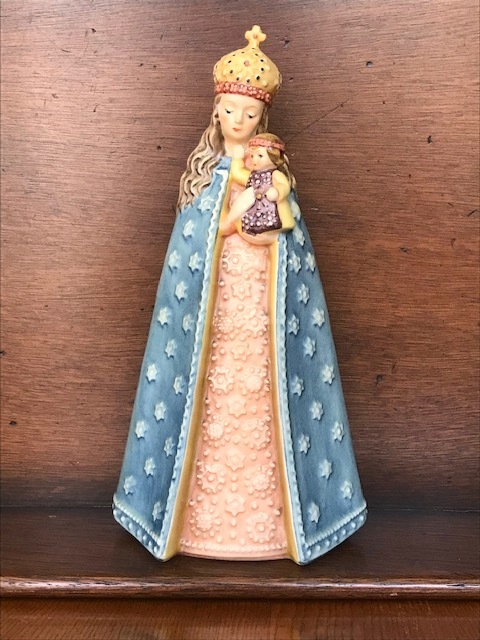 2021?新作】 □ 民芸品 人形 フンメルの聖母子像/フンメル人形