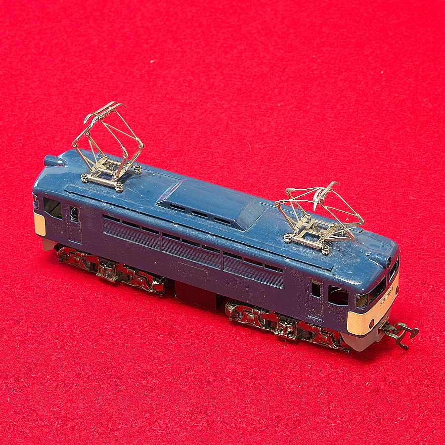 鉄道模型 電車 ED100型 電気機関車 KTM コンテナ カツミ模型 KATSUMI HOゲージ 元箱付き 動作未確認_画像5