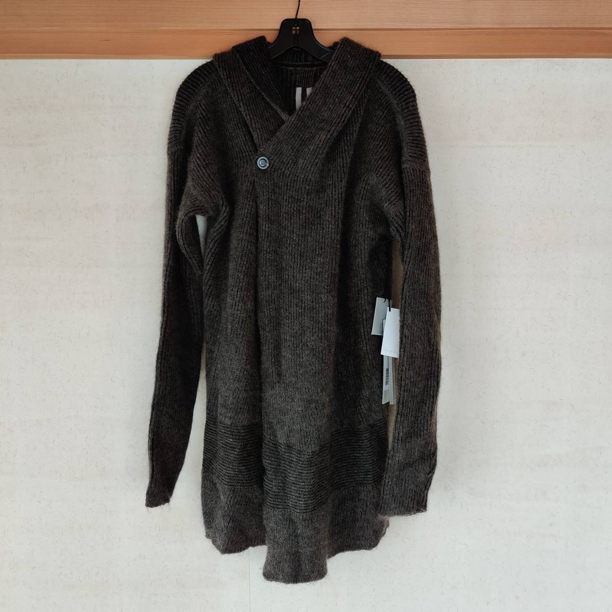 □□Rick Owens・フーディーカーディガン・wool・mohair・2019FW