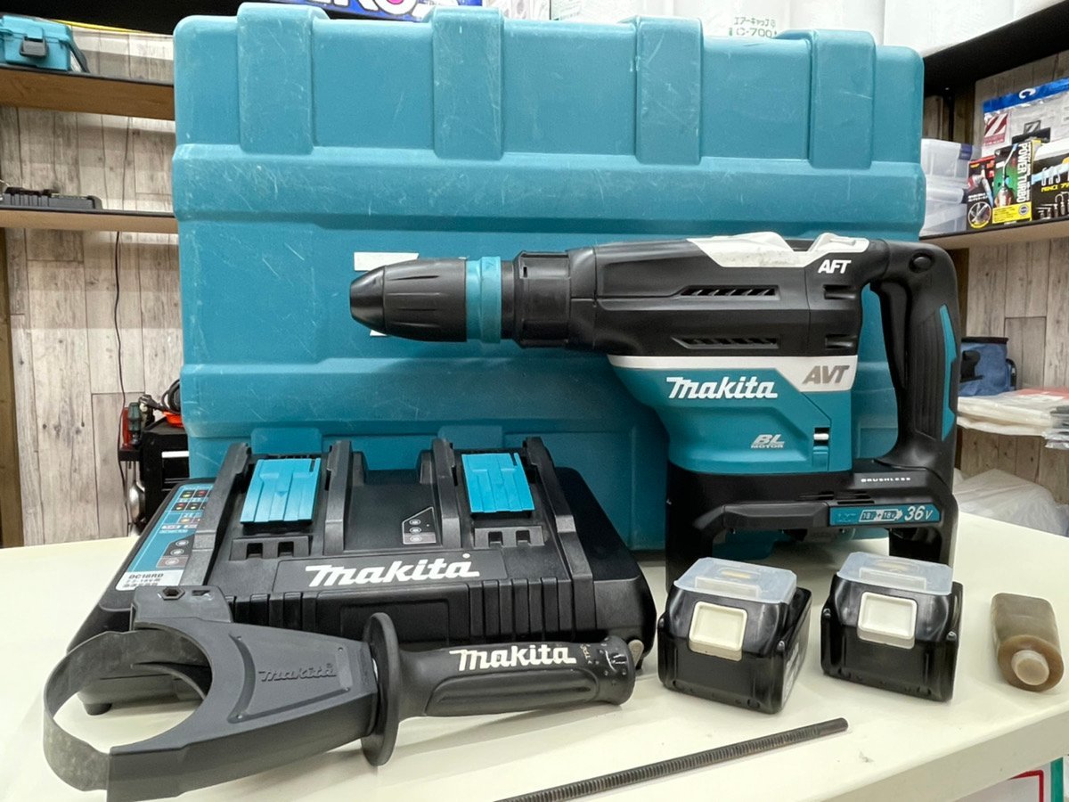 美品】マキタ/makita 40mm充電式ハンマドリル HR400DPG2N □き・領収書