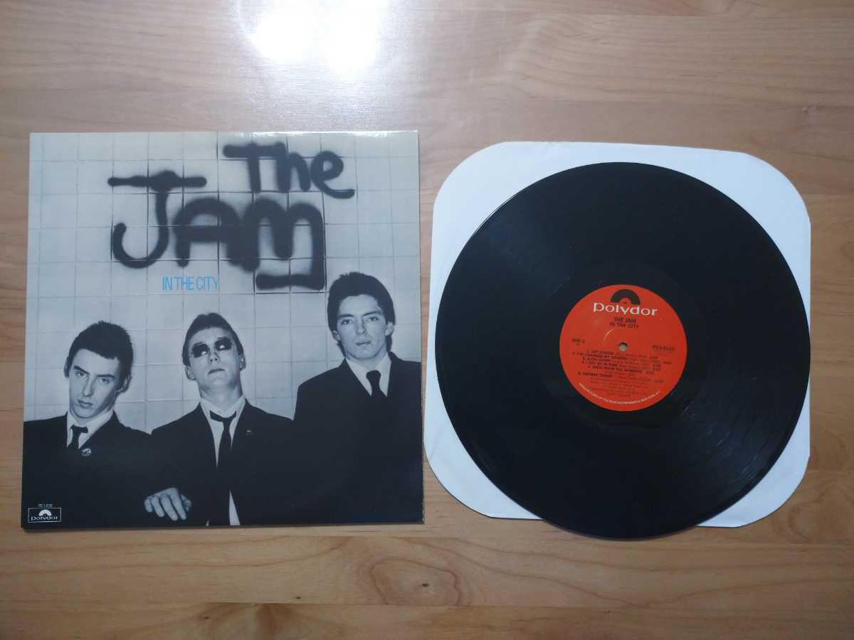 ★The Jam ザ・ジャム★In The City イン・ザ・シティ★LPレコード★中古品_画像1