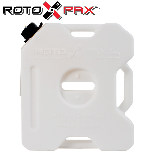[ regular goods ] RotopaX(roto pack s) water pack / container 1.75 gallon white RX-1.75W