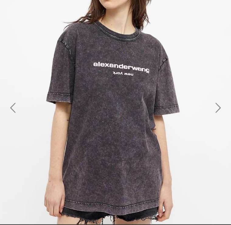 売切り価格アレキサンダーワン Tシャツ M グリーンロゴ 売切り価格アレキサンダーワン Tシャツ M グリーンロゴ