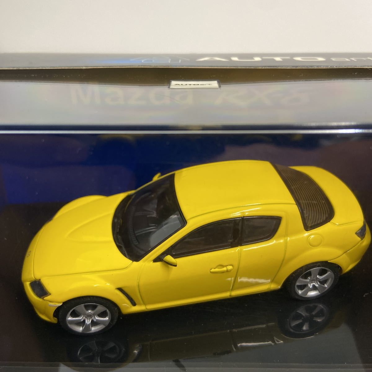 AUTOart 1/43 MAZDA RX-8 Lightning Yellow オートアート マツダ ライトニングイエロー 黄色 Re Aa ミニカー モデルカー_画像5