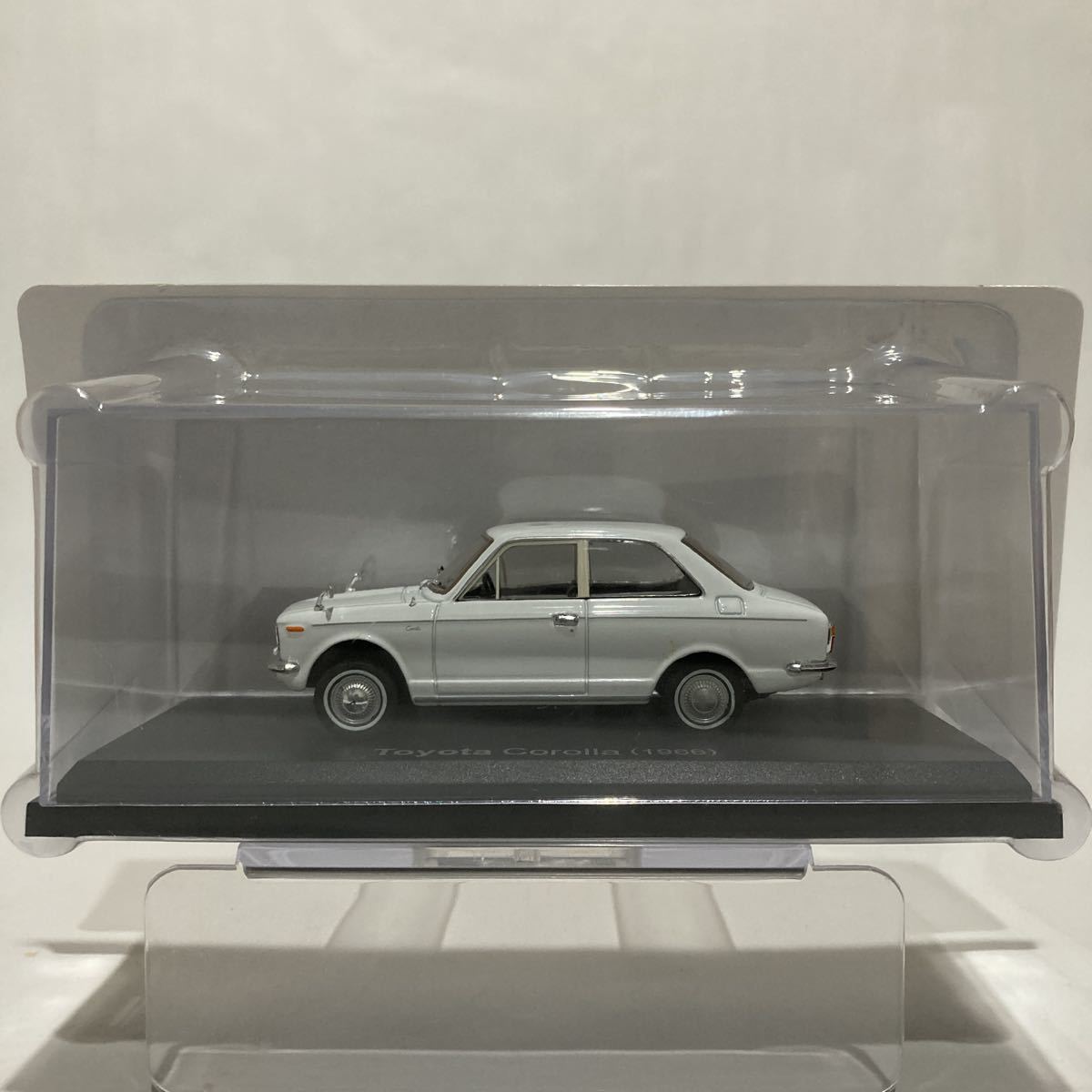 アシェット 国産名車コレクション 1/43 vol.16 TOYOTA COROLLA 1966年 トヨタ カローラ 旧車 ミニカー モデルカー 昭和レトロ_画像1