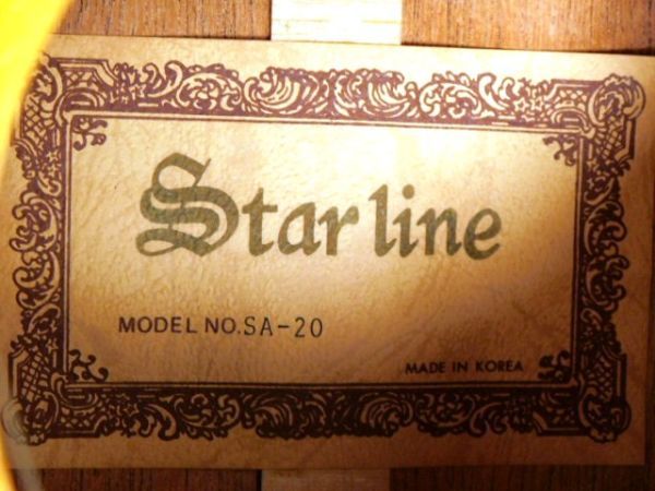 274★Starline SA-20 アコギ アコースティックギター ★送料1420円~_画像5