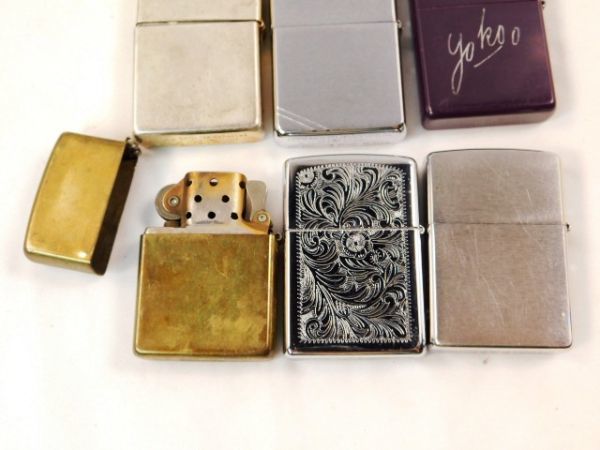 576☆Zippo ジッポ ライター オイルライター 6点セット 未確認ジャンク