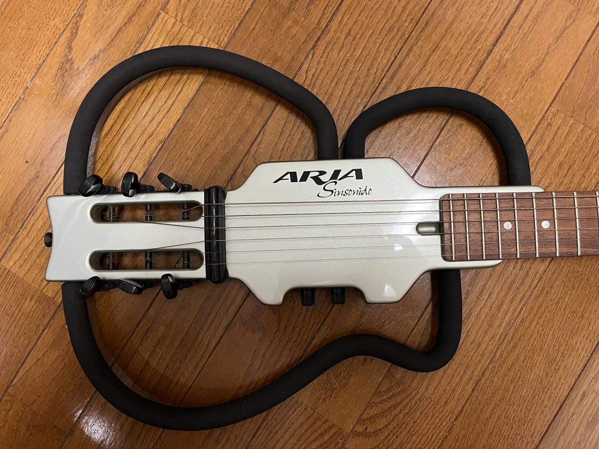 国産原料100% ARIA アリア シンソニード サイレントギター AS-101S