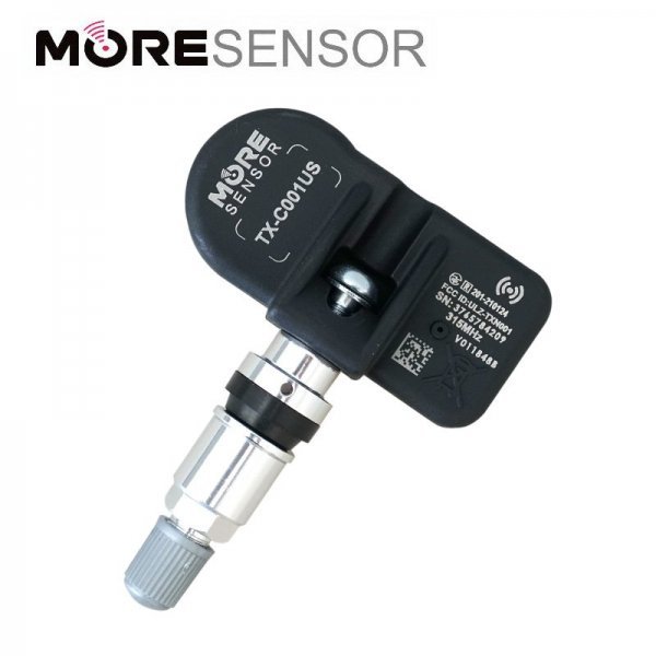 技術基準適合品 各車両用に登録！ MORE SENSOR クランプイン タイヤ空気圧センサー TPMS フォルクスワーゲン アウディ メルセデスベンツ_画像1