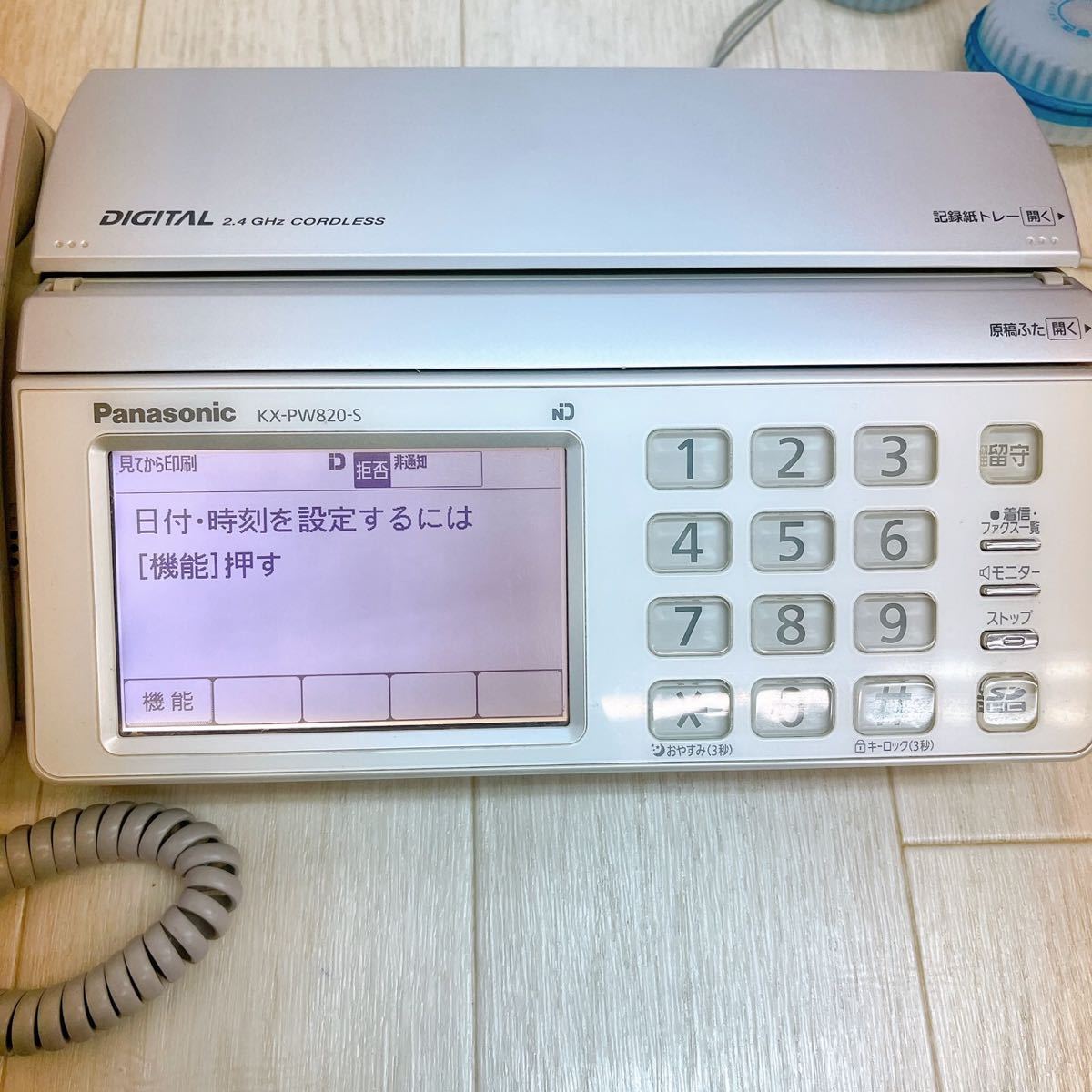 Panasonic 電話機ファックスFAX KX-PW820 見てから印刷｜その他 www