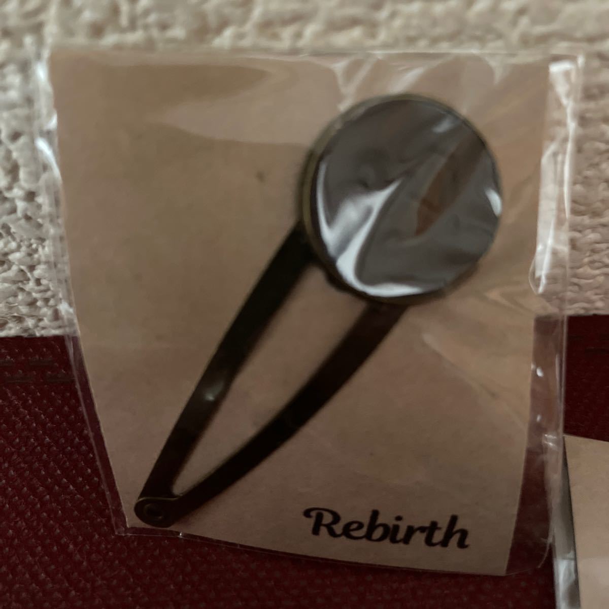 Rebirth リバース 新品・未使用 ヘアピン 3種類 1種類はレザー製品 かわいい レディース ガール