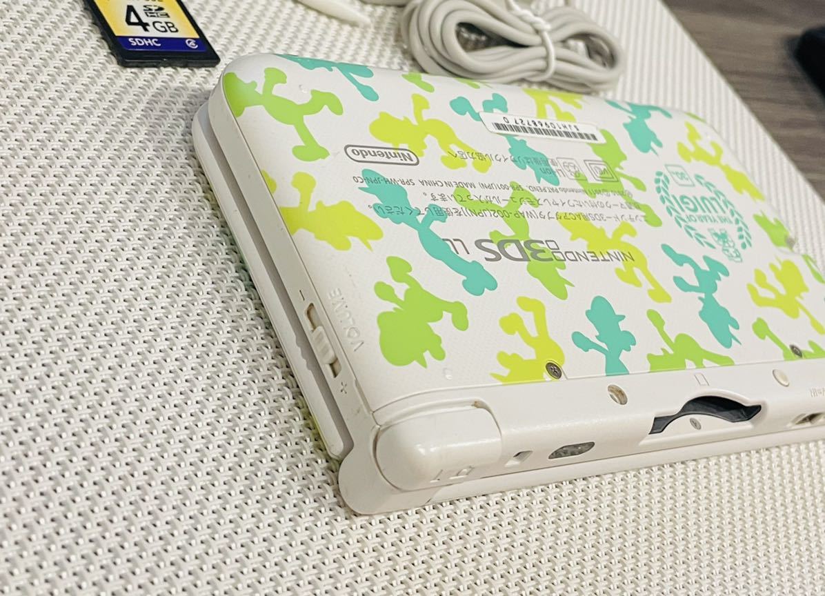 ニンテンドー3DS LL ルイージ30周年モデル 限定版 本体動作品 送料無料 付属品付き Nintendo 3DS 任天堂