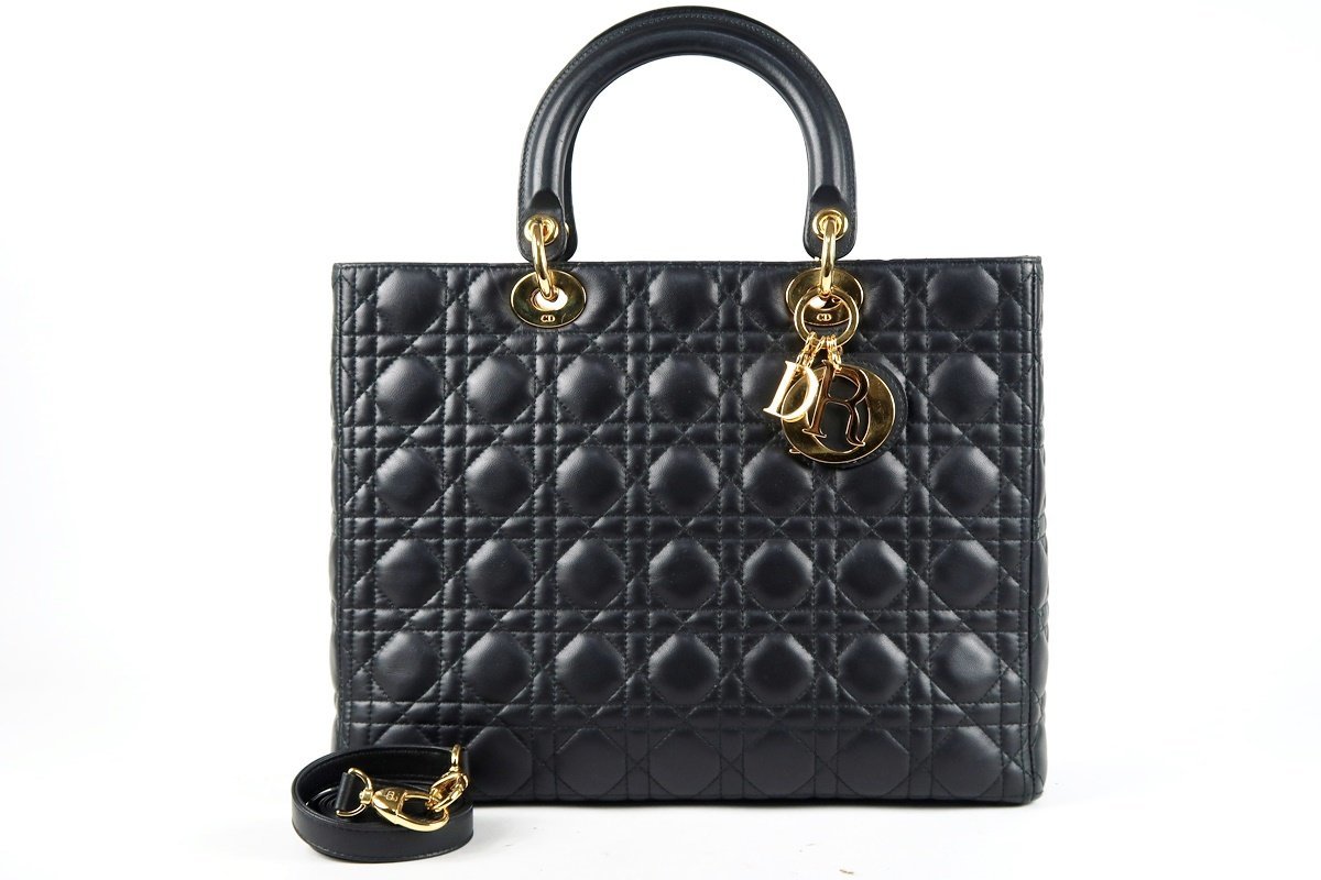 超美品】Christian Dior クリスチャンディオール レディディオール