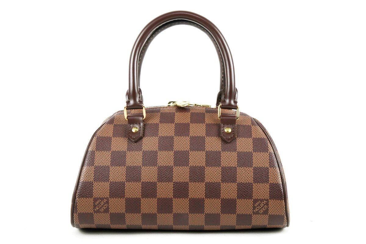 【超美品】LOUIS VUITTON ヴィトン リベラミニ ダミエ ハンドバッグ ブランド鞄【ML96】_画像1