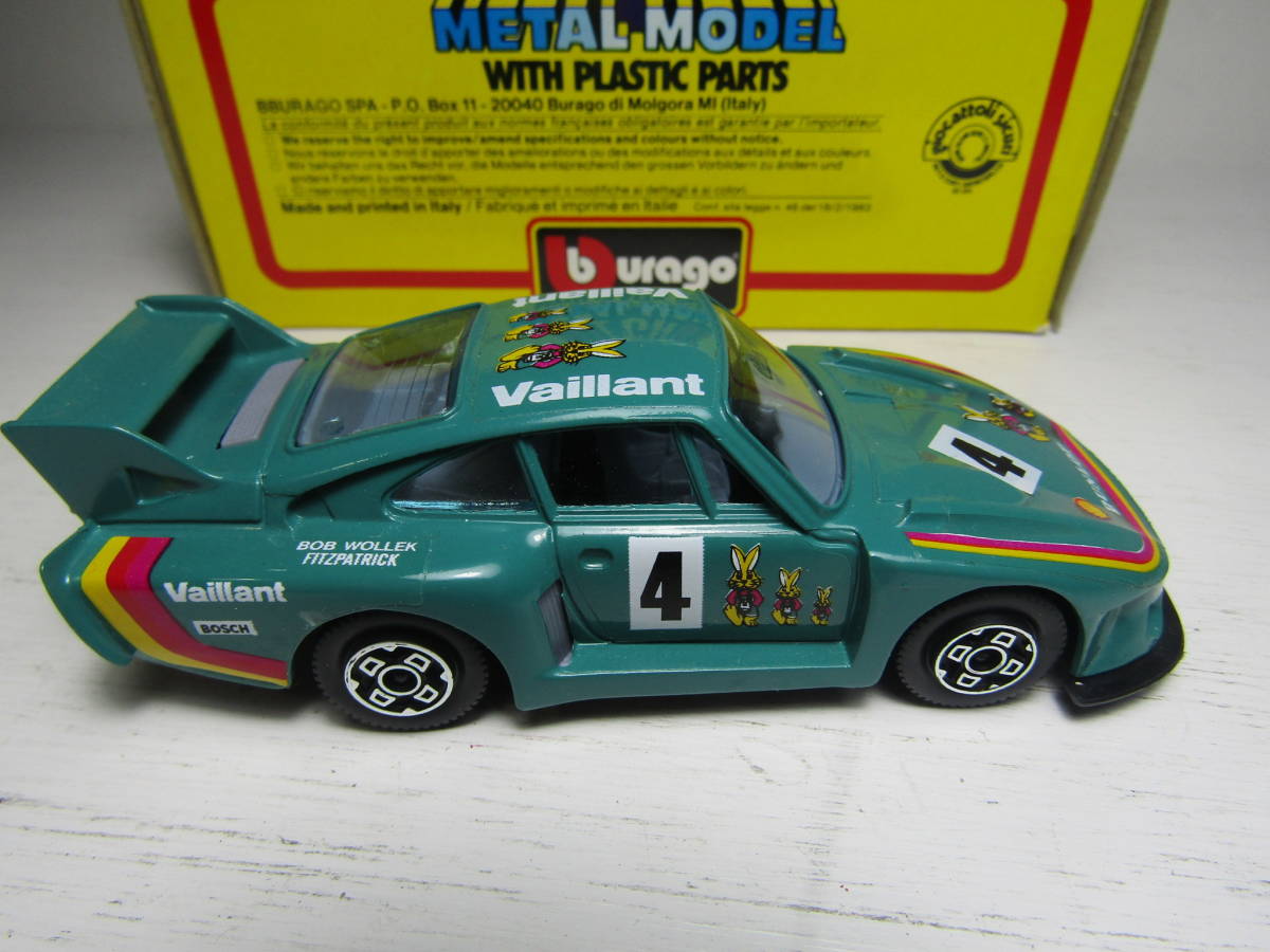 Porsche 1/43 ポルシェ 935 Vaillant #4 Made in Italy イタリア製 スピード FLAT6 名車 未展示美品 バリアント ラビット ナロー 911 550_画像3