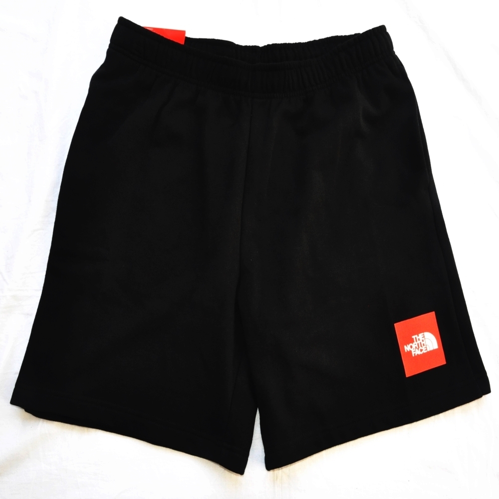 本物 THE NORTH FACE/ザノースフェイス THE NORTH FACE BOX LOGO SWEAT SHORTS BLACK ショート、ハーフ 本物 THE NORTH FACE/ザノースフェイス THE NORTH FACE BOX LOGO SWEAT SHORTS BLACK ショート、ハーフ