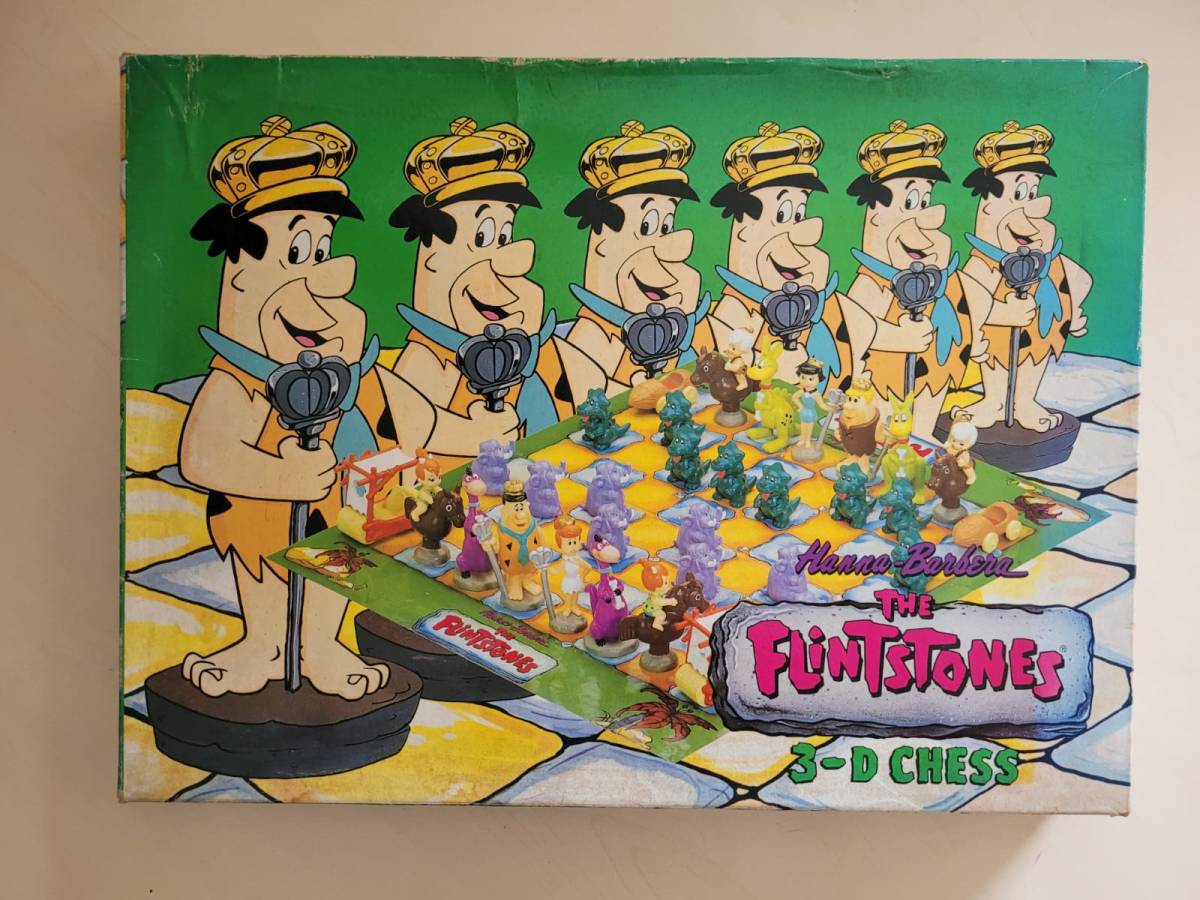 【The Flintstone★原始家族フリントストーン】 The Flintstone 3-D CHESS_画像9