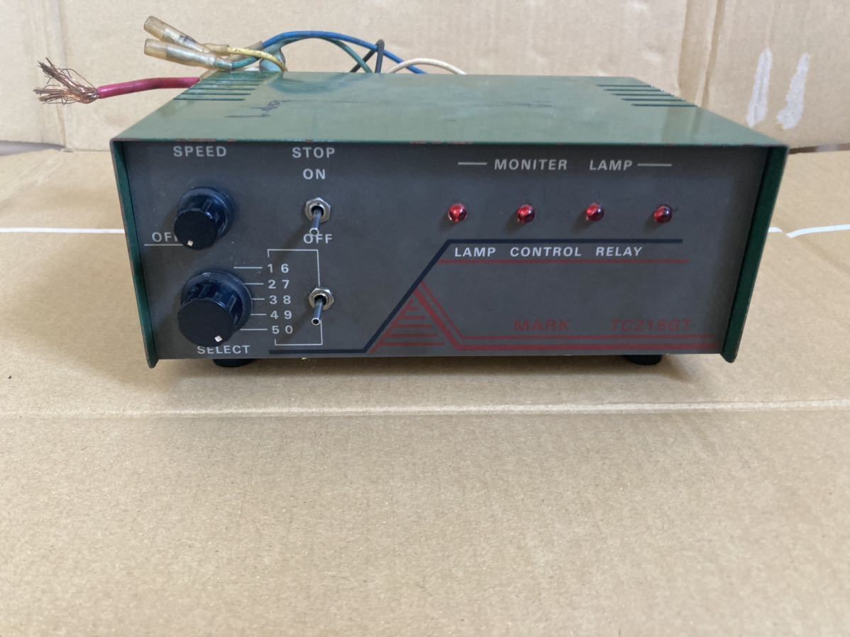 マーカーリレー機24v☆MARK TC216GT☆当時物☆ジャンク品☆デコトラ