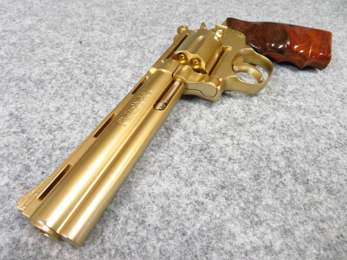 コクサイ スマイソン 357マグナム 24K 6インチ SMG 金属モデル コクサイ スマイソン 357マグナム 24K 6インチ SMG 金属モデル