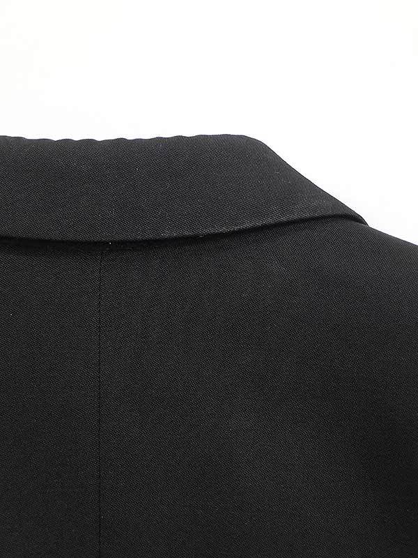 Dior HOMME ディオールオム 08AW PETIT ラペル切替スモーキングテーラードジャケット ブラック 38 メンズ_画像7