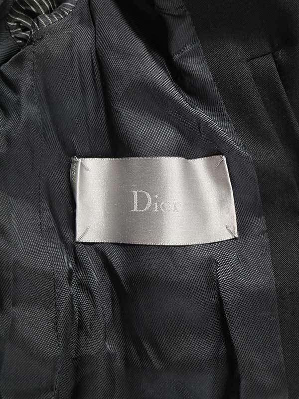 Dior HOMME ディオールオム 07SS PETIT M-65 コットンサファリジャケット ブラック 42 メンズ