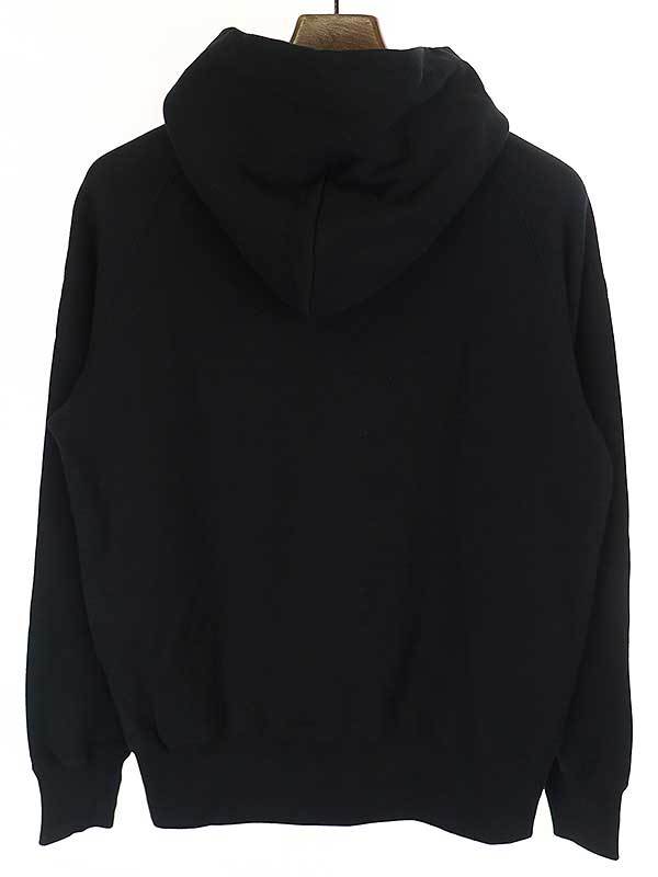 sacai サカイ 19AW Bar Italia Hoodie プルオーバーパーカー ブラック