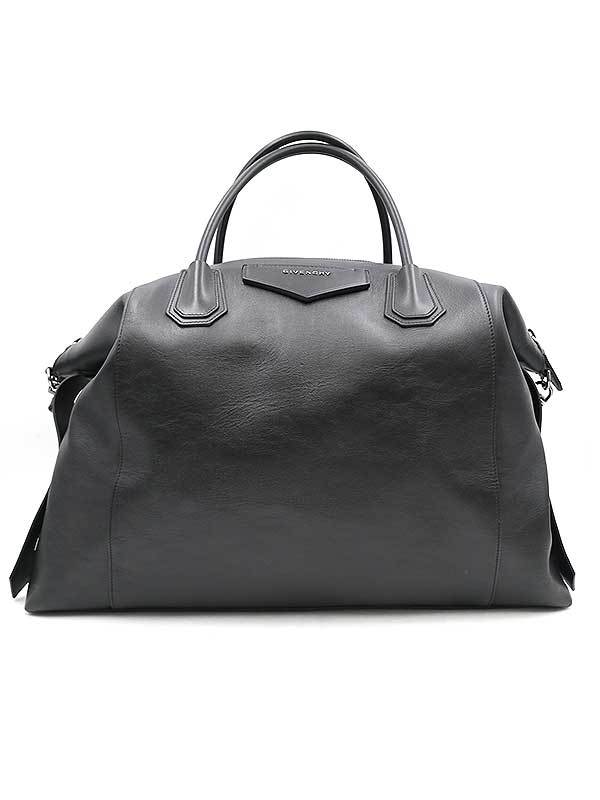 GIVENCHY ジバンシィ Antigona ラージ 2WAYレザーバッグ ブラック
