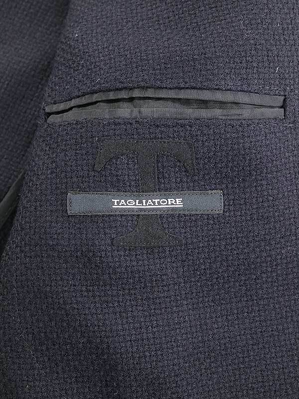 TAGLIATORE タリアトーレ カシミヤ混メタルボタン2Bウールジャケット