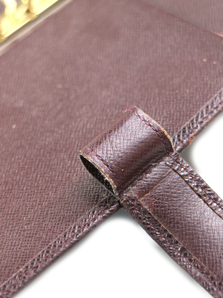 LOUIS VUITTON ルイヴィトン アジェンダMM タイガ 手帳カバー SP1001