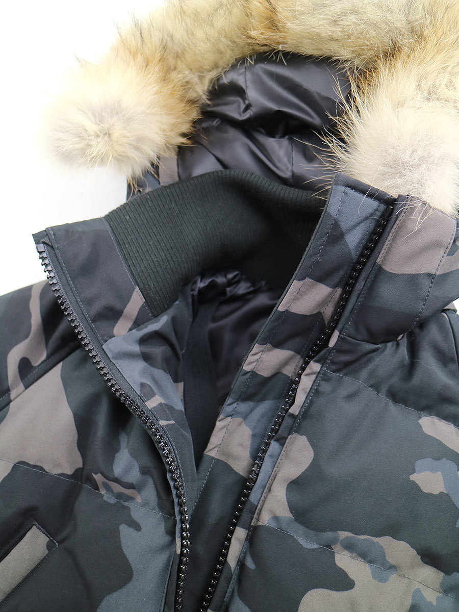 CANADA GOOSE カナダグース SAVONA BOMBER カモフラージュボンバー