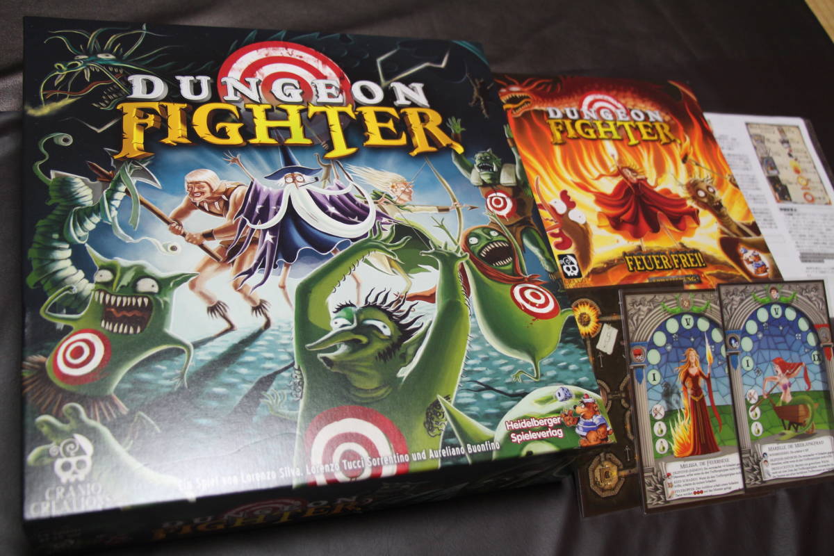 ボードゲーム ダンジョンファイター (Dungeon Fighter)/拡張:炎の意の