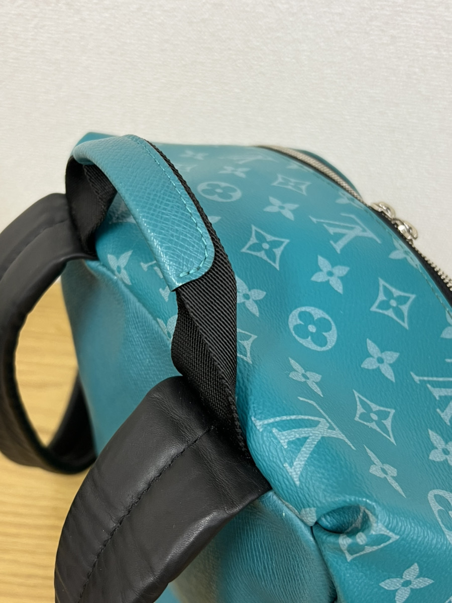 【中古】◆LOUIS VUITTON/ルイ・ヴィトン タイガラマ ディスカバリー バックパック M30227 モノグラム◆ヴェール/リュックサック◆_画像10