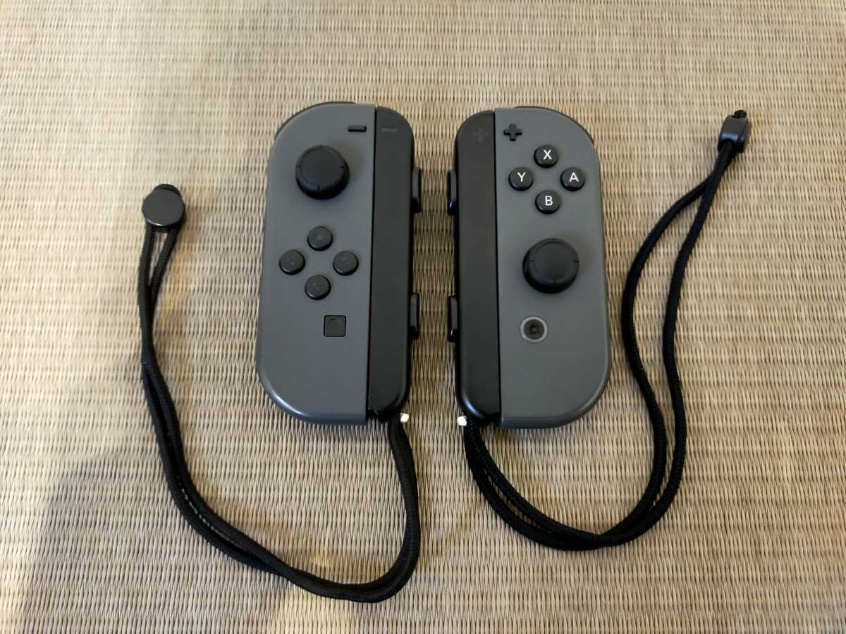 ヤフオク! - Nintendo Switch Joy-Con グレー L