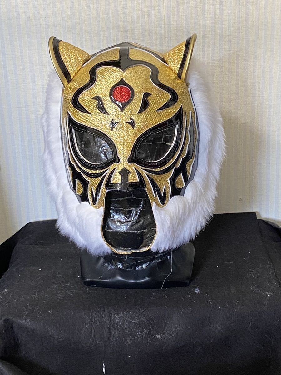 GW限定値下げ初代 丸口逆ヤギリ タイガー プロレスマスク