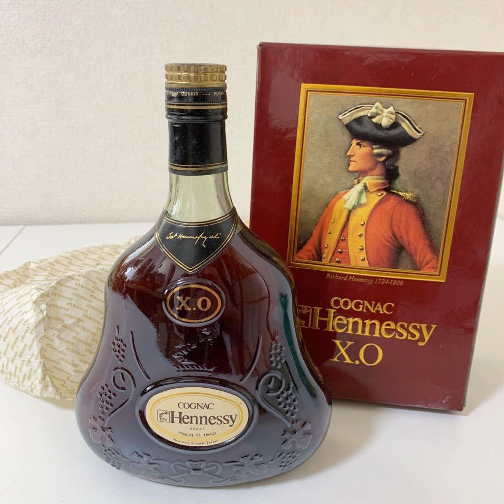 未開栓 古酒 Hennessy(ヘネシー) コニャック X.O 箱付き *31410 www
