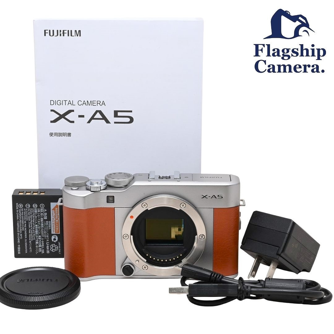≪新品級≫ FUJIFILM X-A5 ボディ ブラウン X-A5-BW gruporio.net