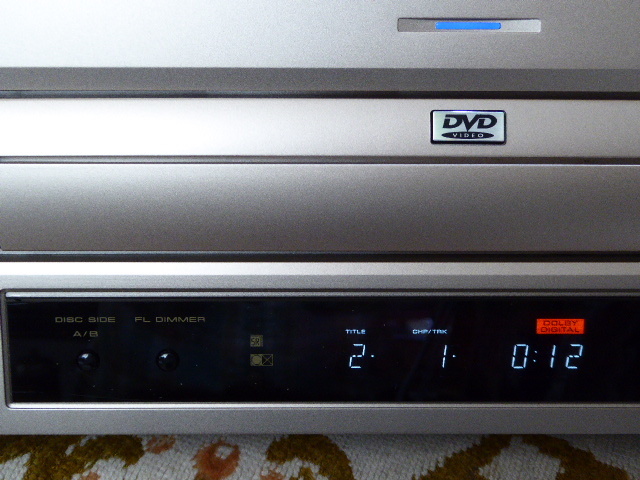 貴重！最終近年！PIONEER DVL-919 取り説、リモコン付 整備極上品`２００１年ALPP053338　保障あり_DVD再生